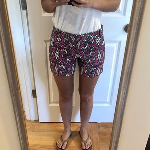 J.Crew Shorts with Abstract Design